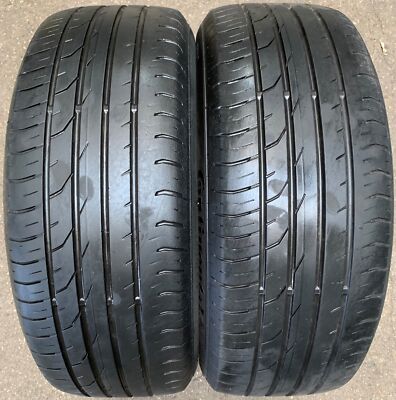 2 Summer Tires Continental Conti Premium Contact 2 215/55 R17 94V RA5619
