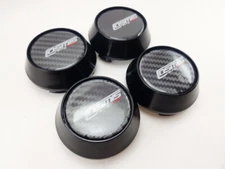 Black Center Wheels Caps Hub Car Cover Rim SIze 63mm. For Cosmis Racing Style 4p