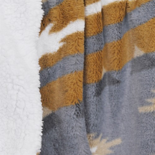 Southwest Sherpa Fleece Throw Blanket Ultra Soft Reversible Cozy Plush Blanket - Picture 11 of 32