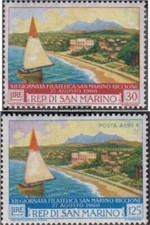 San Marino 665-666 (complete issue) unmounted mint / never hinged 1960 Stamp Exh