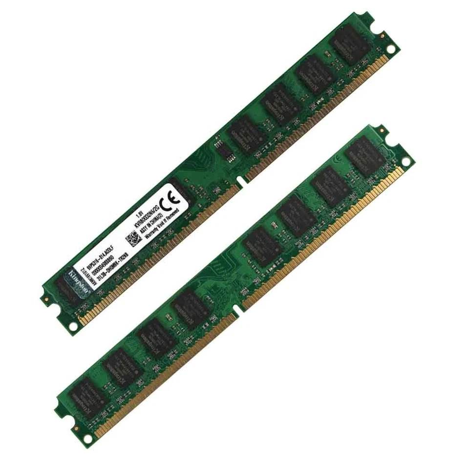 Original Kingston 8GB 4GB 2GB DDR2 800Mhz PC2-6400U KVR800D2N6/2G Memory RAM UK - Image 4 of 4