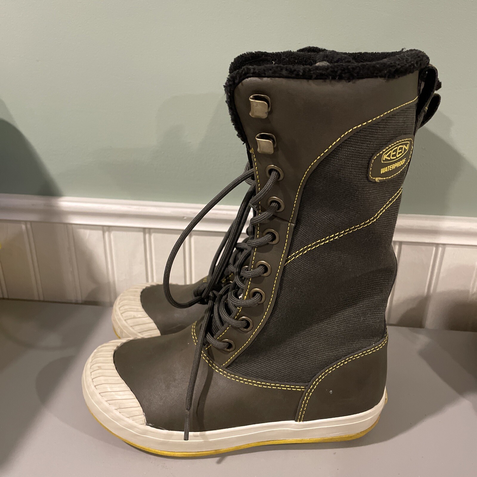 Stivali impermeabili Keen Elsa alti in tela 100 grammi stivali donna 5 4 gradi