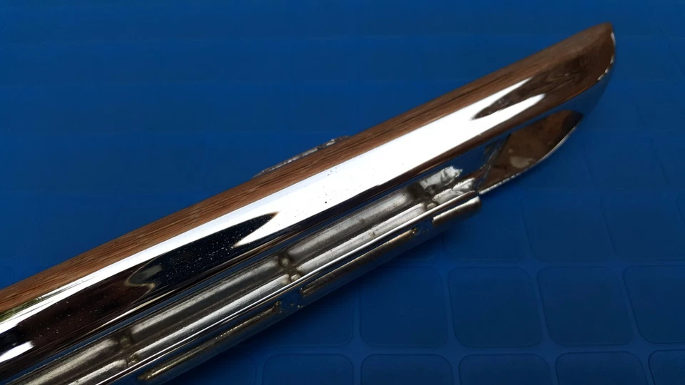 PARAGOLPES TRASERO SUPERIOR MERCEDES-BENZ W116 280 S SE SEL 350SE 450SEL 6.9 350SEL Ate Foto 3 de 4