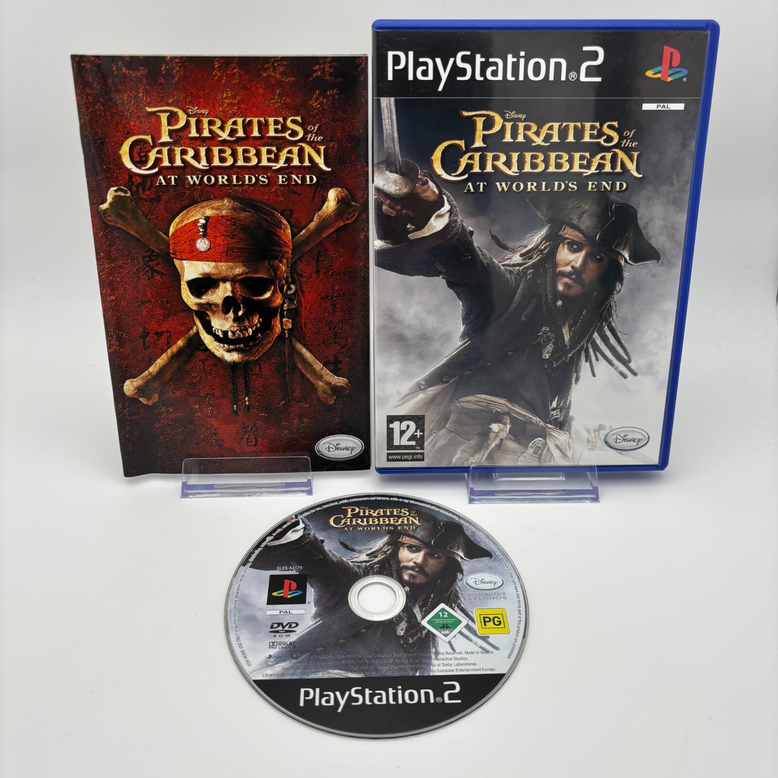 Pirates of The Caribbean At World's End (PAL Sony PS2, 2007) *Near Mint*