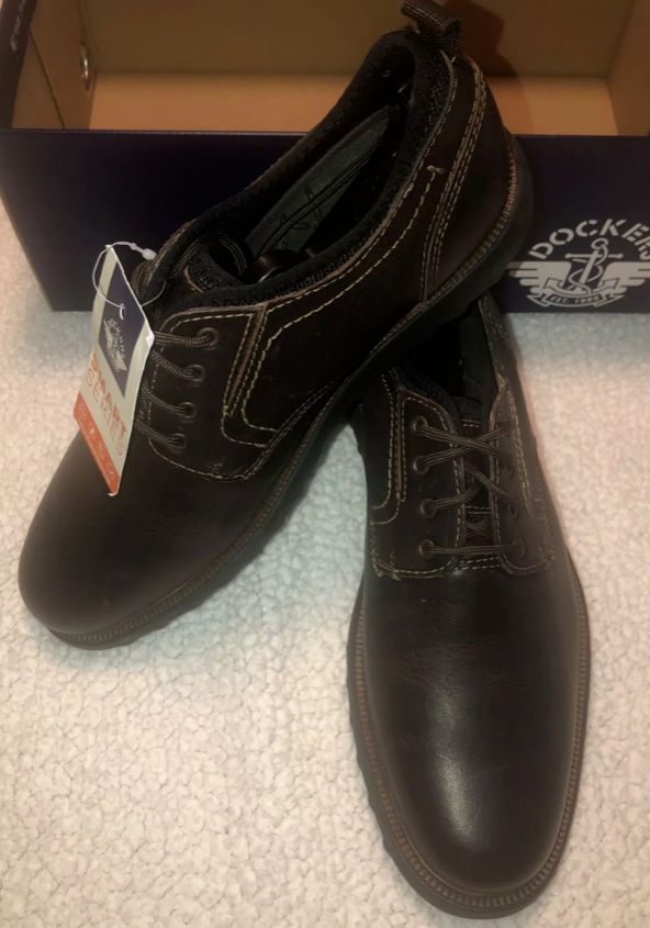 SAOLA Scarpa Oxford Dockers Armstrong Smart Series mai bagnata uomo 12M nuova