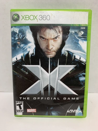 X-Men Official Game - Microsoft Xbox 360 - PRINTED COVER - Free Shipping