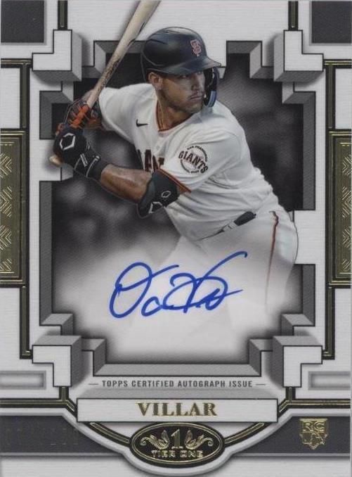 2023 Topps Tier One - David Villar #BOA-DV1 - 1 of 1