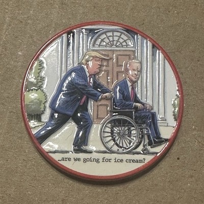 Trump/Biden/Kamala ''GET THE F*** OUT'' Challenge Coin