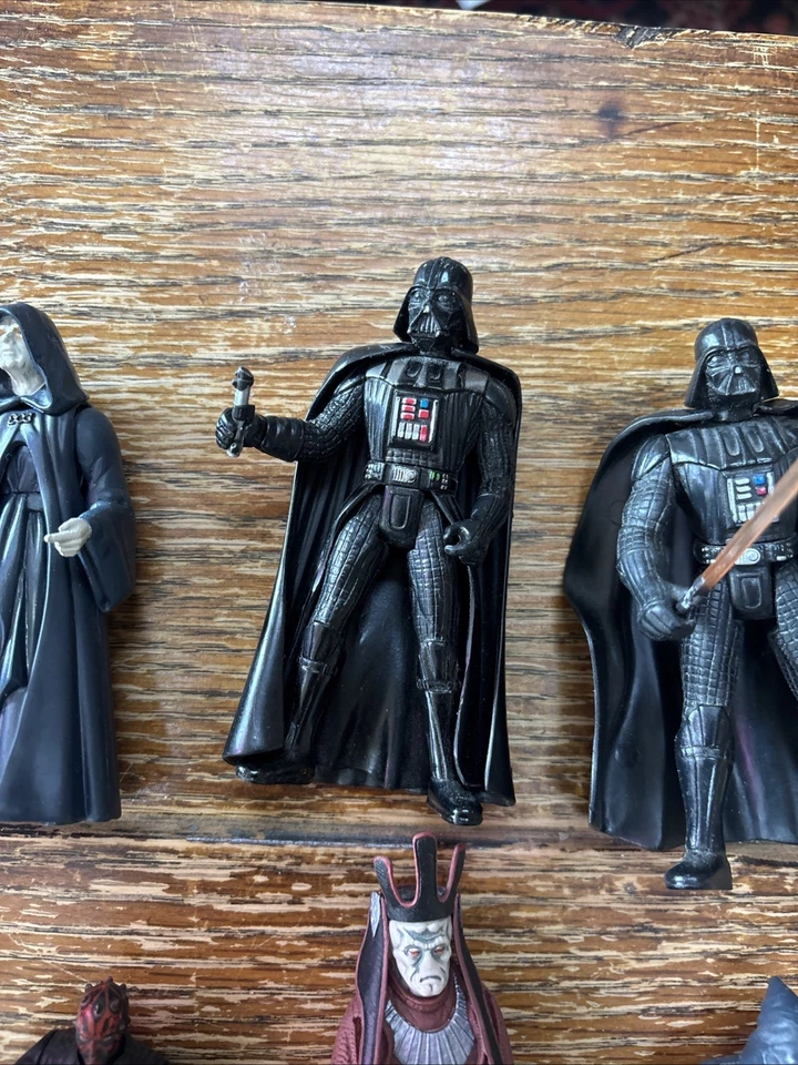 Star Wars Action Figures Darth Maul Darth Vader Storm Trooper Dark Side Toys - Image 3 of 4