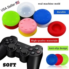 2PCS Analog Thumb Stick Grips Caps for XBox Dualshock 5 4 PS4 PS3 Controller PS5