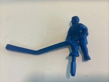 Carrom Bubble/Dome Hockey Players Blue Long Stick VGC