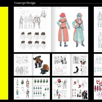 The Art of Cyberpunk Edgerunners Official Art Book Trigger Concept
