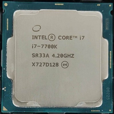 Intel SR33A Core i7-7700K 4,2GHz LGA1151 Quad-Core CPU Prozessor