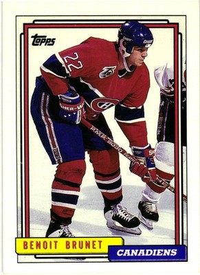 1992-93 Topps - Benoit Brunet #137