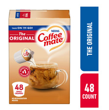 Nestl coffee Mate Original Liquid coffee creamer singles,9 fl oz, 48 Pack...