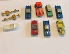 Vintage Diecast Lot 9pc - Tootsietoy HO Series & 1975 Hot Wheels Corvette