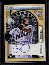 2021 Topps Gypsy Queen Lewin Diaz Auto Autograph RC Rookie #GQA-LD Marlins