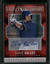 2014 Panini EEE #10 Chase Vallot Franchise Futures Signatures 303/399