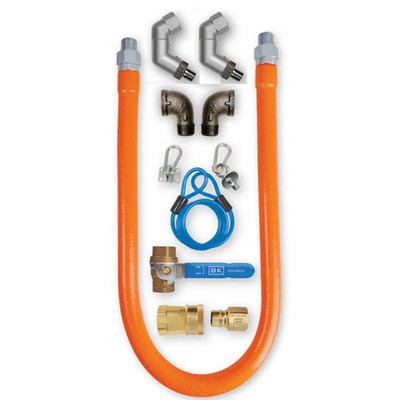BK Resources 60'' Swivel Pro Connection Kit - 3/4'' Inner Diameter