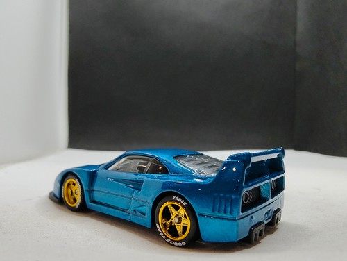 Hot Wheels Proto Test Run 2025 color notampo Ferrari F40 Competizione - RR.G197 - Imagen 7 de 8