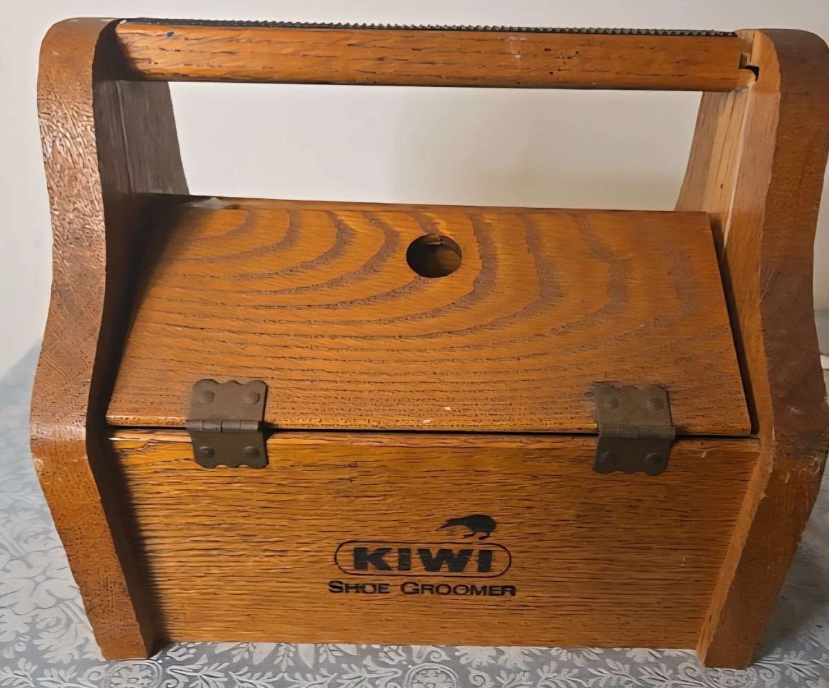 Kiwi Vintage Shoe Shoe Shine Boxes for sale - eBay
