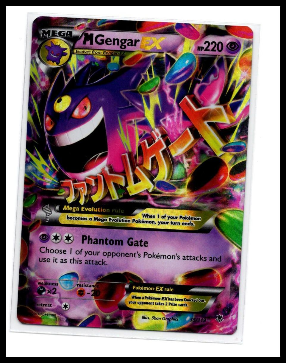 M Gengar EX - Phantom Forces 35/119 - NM