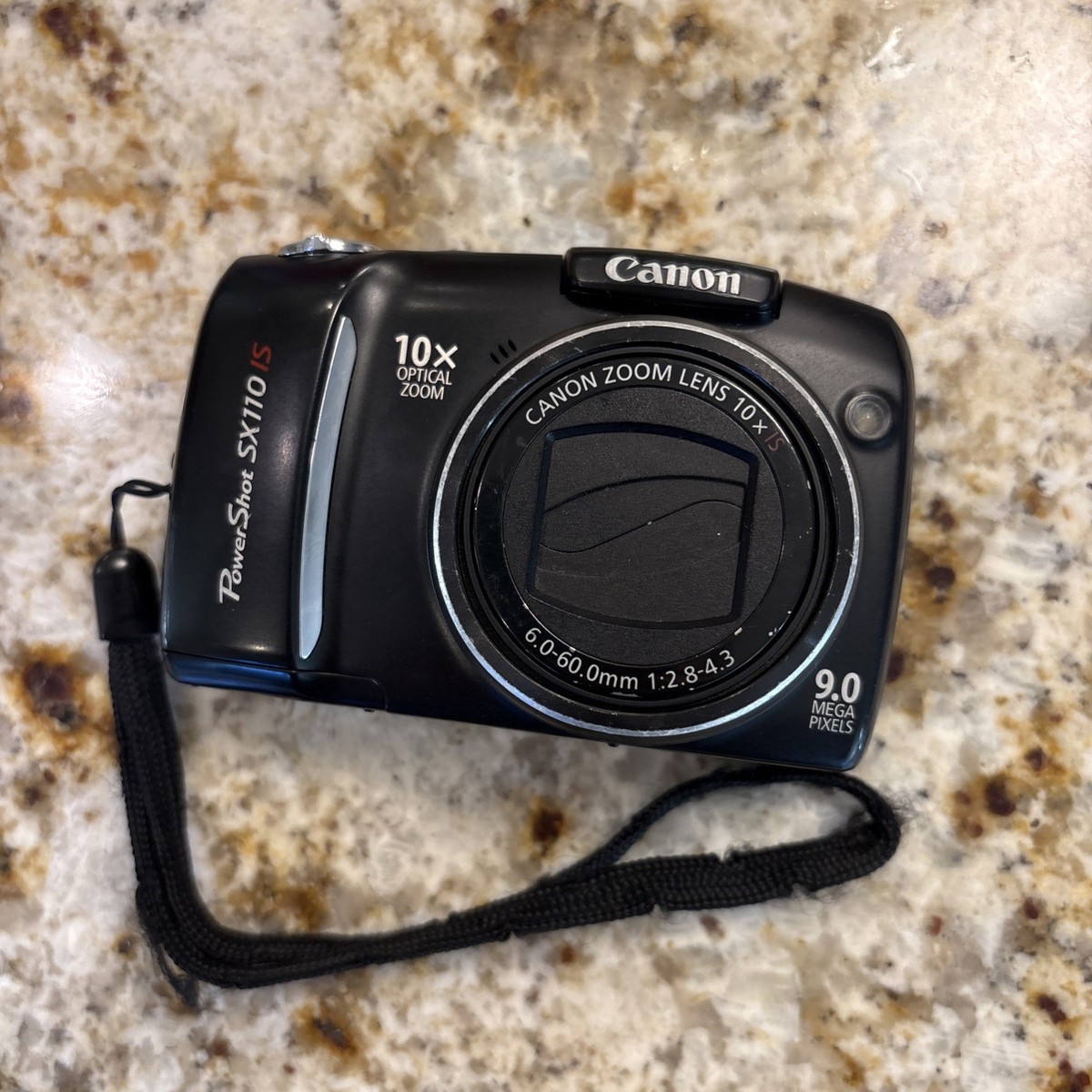 Canon PowerShot Sx110is 9mp 10x Optical Digital Camera for