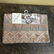 PROJECT 62 Metallic Grey 14x72 Table Runner New