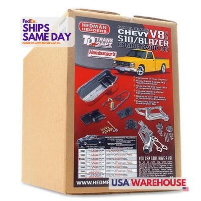 Trans-Dapt 44061, Kit Trans-Dapt S10 Engine Sw Ap In A Box Kit Performance Parts - Picture 1 of 9