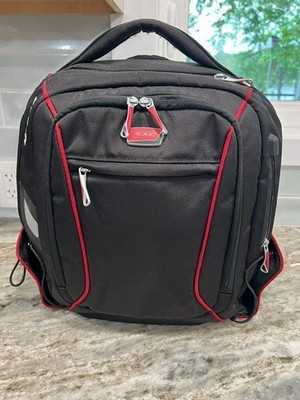 Tumi Ducati Collaboration Backpack Black With Red Accents