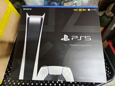 Sony PlayStation 5 PS5 DIGITAL VERSION! 825GB Console   New In Box - White