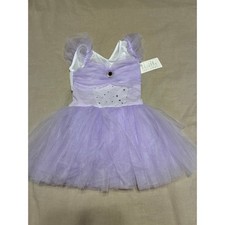 Girls Lavender Tutu Dress XL Fairy Princess Ballet Dance Costume Purple NWT