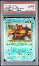 2002 POKEMON LEGENDARY COLLECTION #65 TAUROS-REVERSE FOIL PSA 8 on eBay