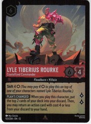 Lyle Tiberius Rourke - Crystallized Commander [Wilds Unknown 103/204] Cold Foil