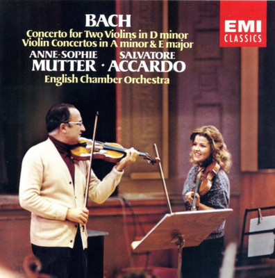 Bach: Violin Concertos in E major, D minor & A minor; Mutter, Accardo (CD) EMI