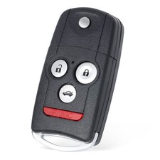 Keymall Car Key Fob Keyless Entry Remote Replacement for Acura 4 Buttons