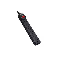 Eaton TLP6B 6 Outlet Surge Protector 6ft Cord 360 Joules Diagnostic LED Strip
