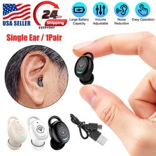 Rechargeable Mini BT Hearing Aids With Noise Cancelling, Invisible In Ear