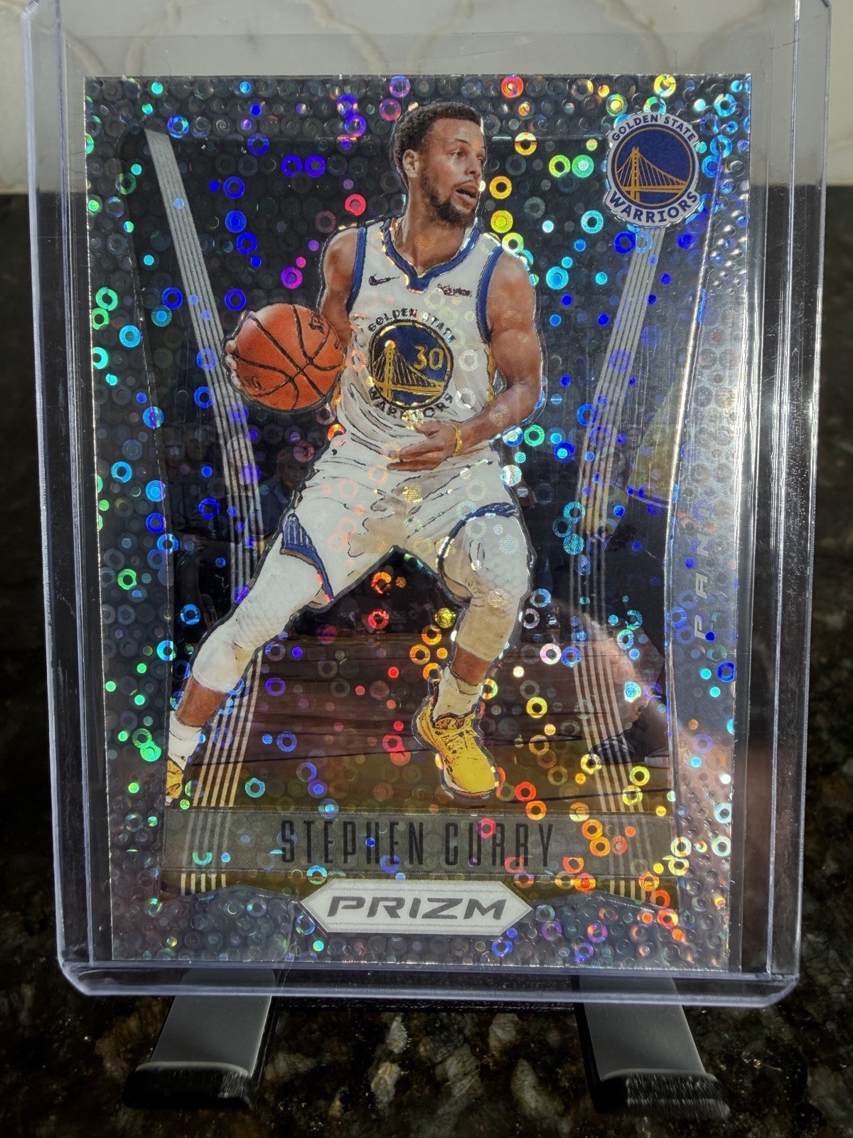 Stephen Curry Disco Retro Throwback 2020-21 Panini Prizm Basketball