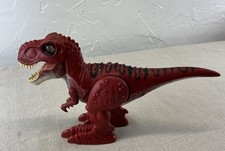 TYRANNOSAURUS T-Rex Red Jurassic Dinosaur 12  W Sounds WORKS FREE SHIP