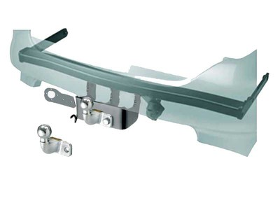 Tow Bar For Renault Master Van From 02/2010 To 2024 - Traction - Single Wheels