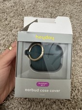 heyday Earbud Case Cover Dark Green for Apple AirPods 3rd Gen Carabiner Wireless