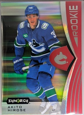 2023-24 Akito Hirose Upper Deck Synergy #113 RC /1.49