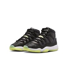 Air Jordan 11 Retro GS 'Inner Beast' Black Barely Volt IB1378-001 Men's Sizes