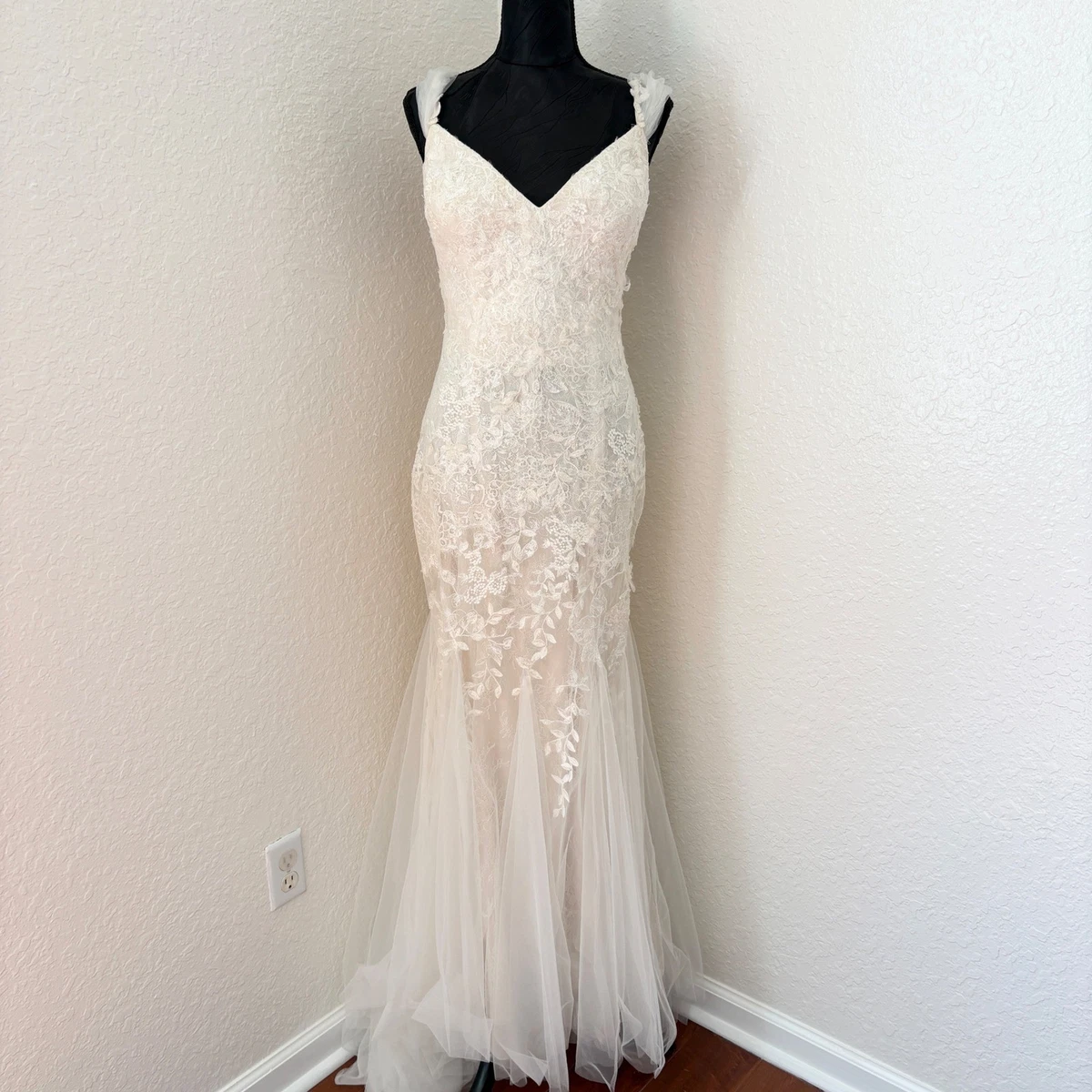 navy blue dress for baby girl Lace Lace Melissa Sweet Wedding Dresses for sale