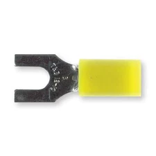 Sta-Kon Rc10-8F Fork Terminal, #8 Stud Size, 10 Awg, 600 V, Nylon Insulated,