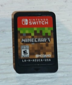 Nintendo Switch 1 Console with Dock Blue/Yellow Joy-Con, HDMI, USB, Minecraft