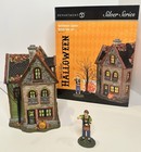 NEW - Dept 56 Halloween Silver Series SPIDER HOUSE Box Set - Complete