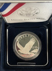 Silver! 2008 US Bald Eagle Proof Dollar + Mint Capsule Box & COA — photo 10