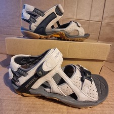 Merrell Kahuna III Women's Sport Sandals Brown Suede Leather Hiking Shoe - UK5